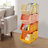 11" 4PCS Stacking Storage Baskets Rectangular Stackable Organizer Storage Bins Modern-199004973