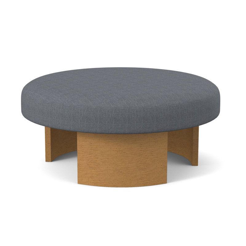Repose-pieds Eclipse, Ambre, 100% polyester Elise Harbor