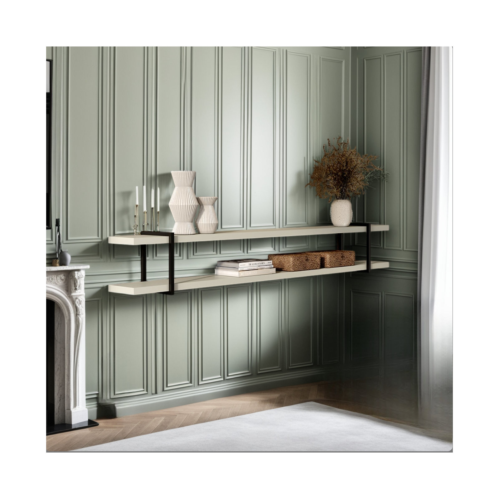 Naples 86" Floating Media Console