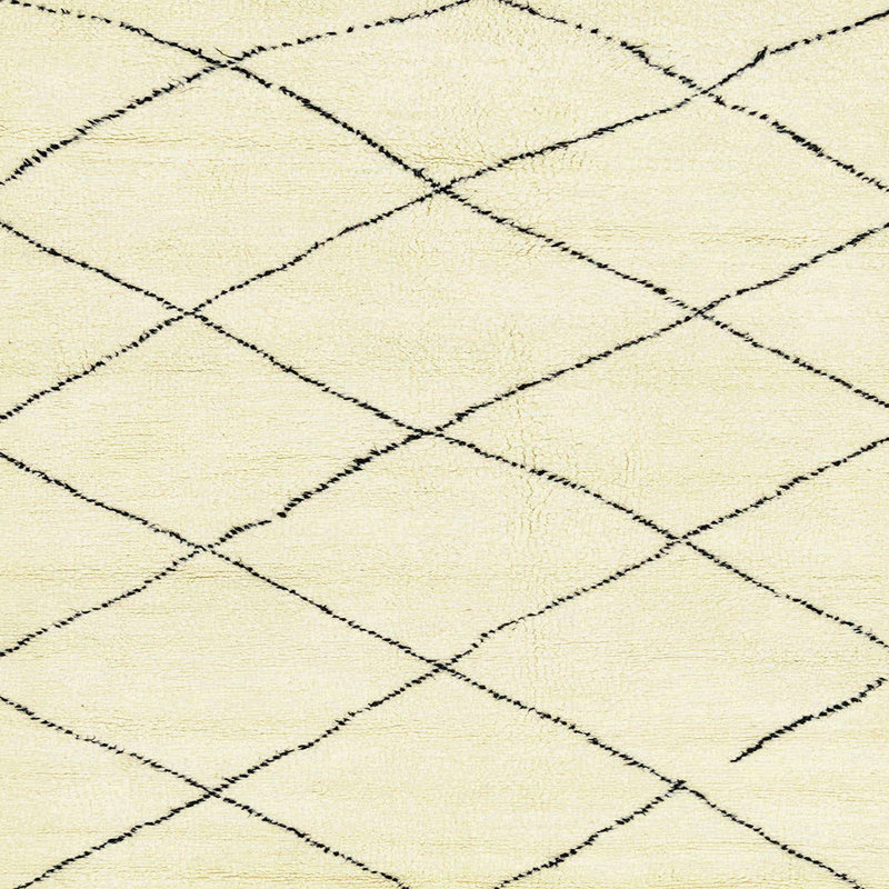 Tapis abstrait moderne 2938, Carré 8 pi