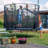 8' Backyard: Above Ground Trampoline with Safety Enclosure
