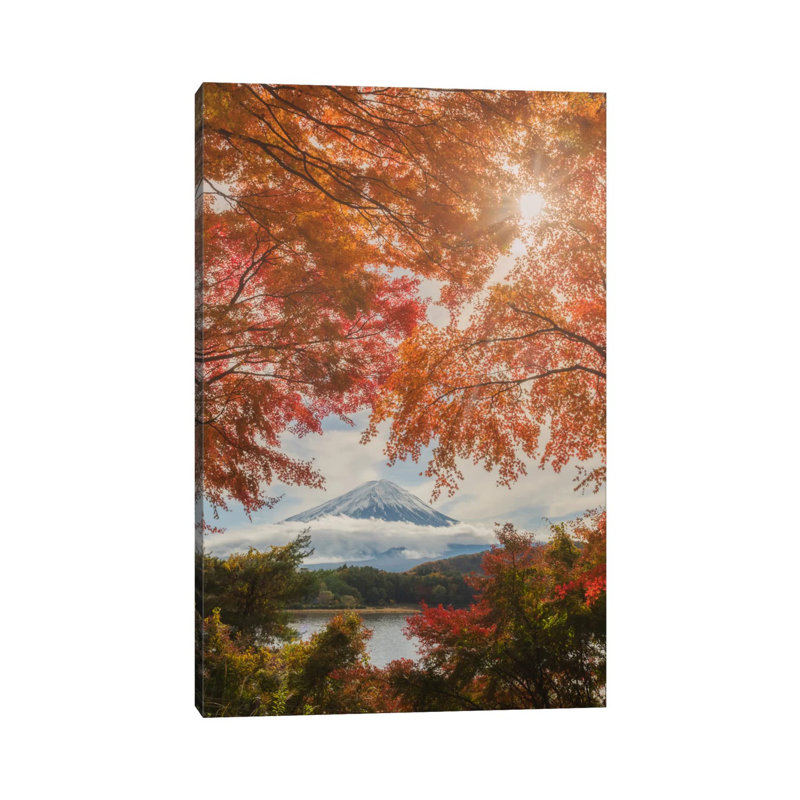 Autumn In Japan XXIV by Daniel Kordan - Print on Canvas, Wrapped Canvas, 66.04 cm H x 45.72 cm W x 1.91 cm D