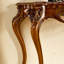 Console en bois massif de style européen