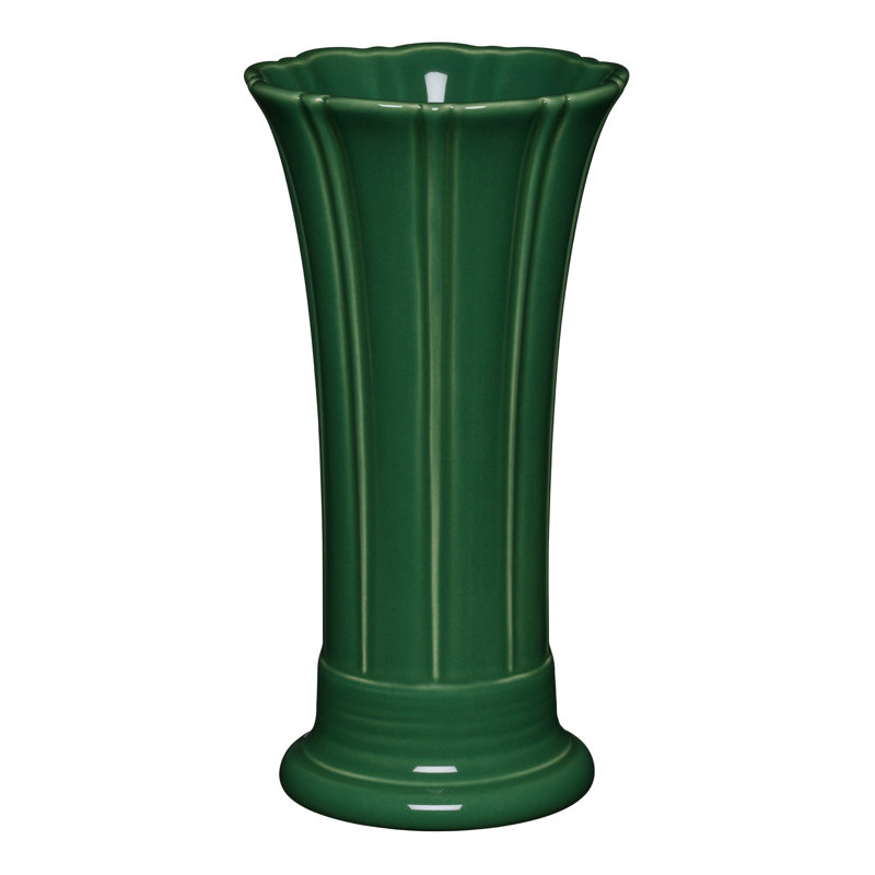  Fiesta 9 5/8 Inch Medium Vase, Scarlet
