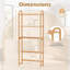 Bamboo Freestanding Over The Toilet Storage