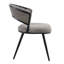 Chaise rembourrée en velours Vesta-579791248
