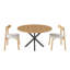 Ensemble de table de salle à manger extensible pour 2 à 6 personnes-431996355