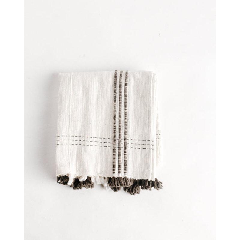 Chemin de table Ribbons, Gris