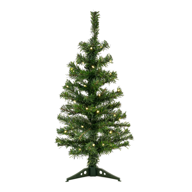 2 ft. Mavis Spruce Tree with LED Lights