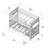 Aileana Kids Twin Over Twin Bunk Bed with Trundle-86127120-90321325