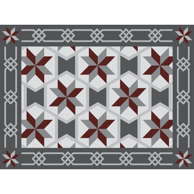 Knott Vinyl Abstract Rectangle Placemat
