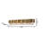 Modern 8 Light Gold Stainless Steel Wall Sconce