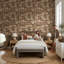 Papier peint mural en pierre Brick-1764419789