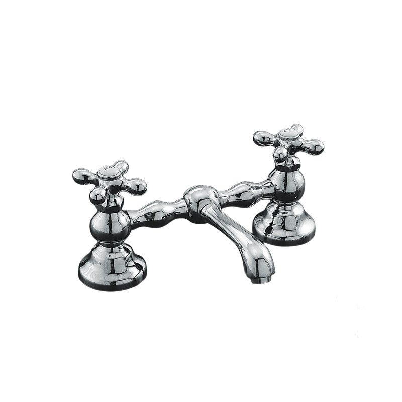 Columbia Bridge Straight Lavatory Faucet by Strom Living, Chrome