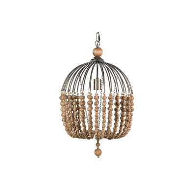1 - Light Natural Unique/Statement Pendant