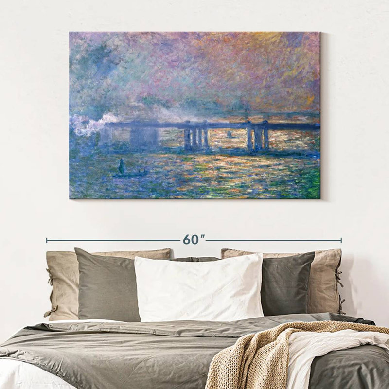Sireci Charing Cross Bridge 1903, 34" H x 51" W