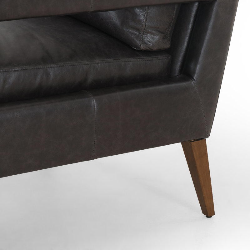 Olson Armchair, Sonoma Black Top Grain Leather
