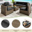 Ensemble de mobilier de patio 7 pièces-236281354-236281355