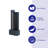 39.76" H Modern Waterfall Fountain