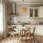 Lustre tambour 4 lumières