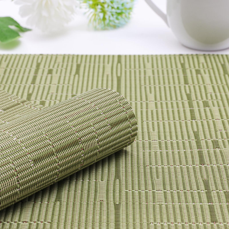 Polyvinyl Chloride Placemat, Green