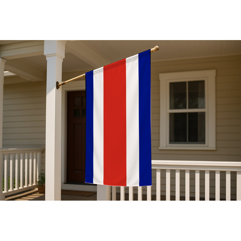 Drapeau du Costa Rica — Drapeau extérieur, 24" H x 36" W