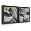 Rustic and Bitterweet I - Ensemble de 2 peintures sur toile encadrées-121954210-121954209