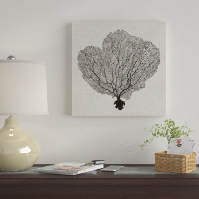 «Shadow Sea Fan I» par Grace Popp - impression d'art graphique