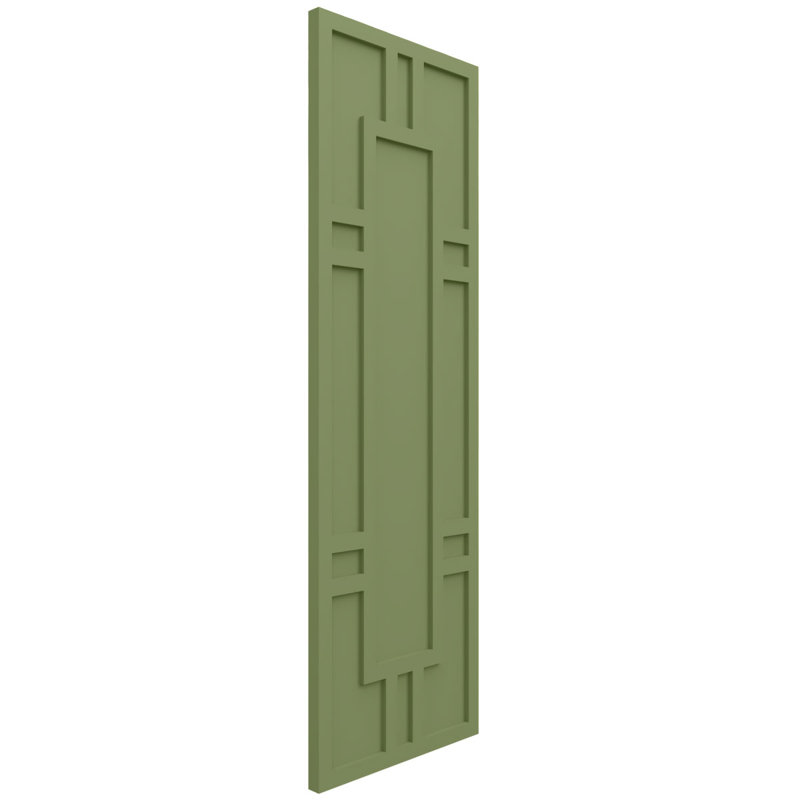Volets EnduraCore Composite Hastings, 15"W, Vert mousse, H 30 po