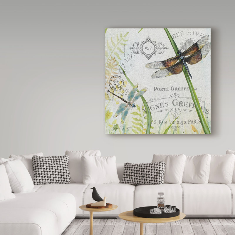 «Botanical Beauties 3» par Deagen, impression sur toile tendue, H 14 po x l 14 po x P 2 po