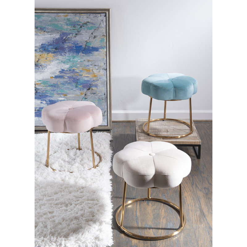 Tabouret d'appoint Bonview, Rose