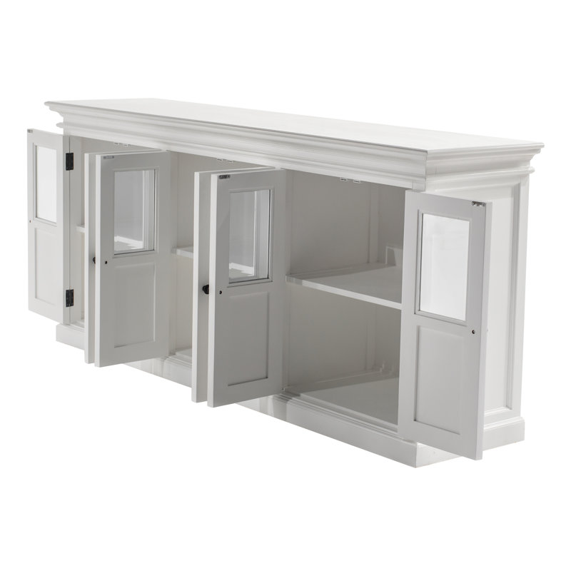 Buffet Halifax avec 6 portes en verre Halifax Menomonie