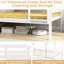Lit superposé simple White Pine