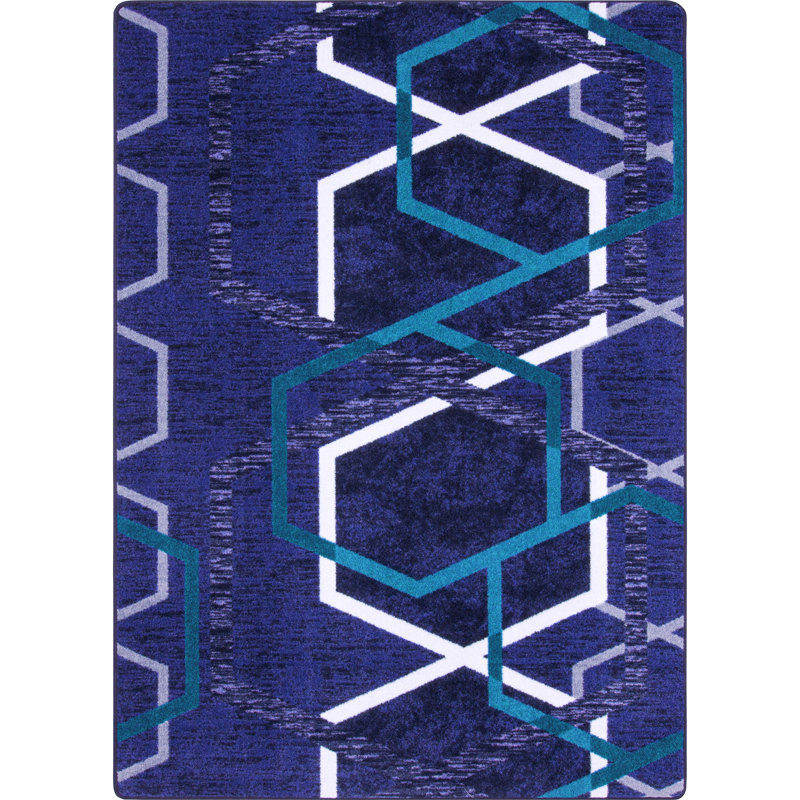Tapis Double Helix par Joy Carpets, Rectangle 5 pi 4 po x 7 pi 8 po