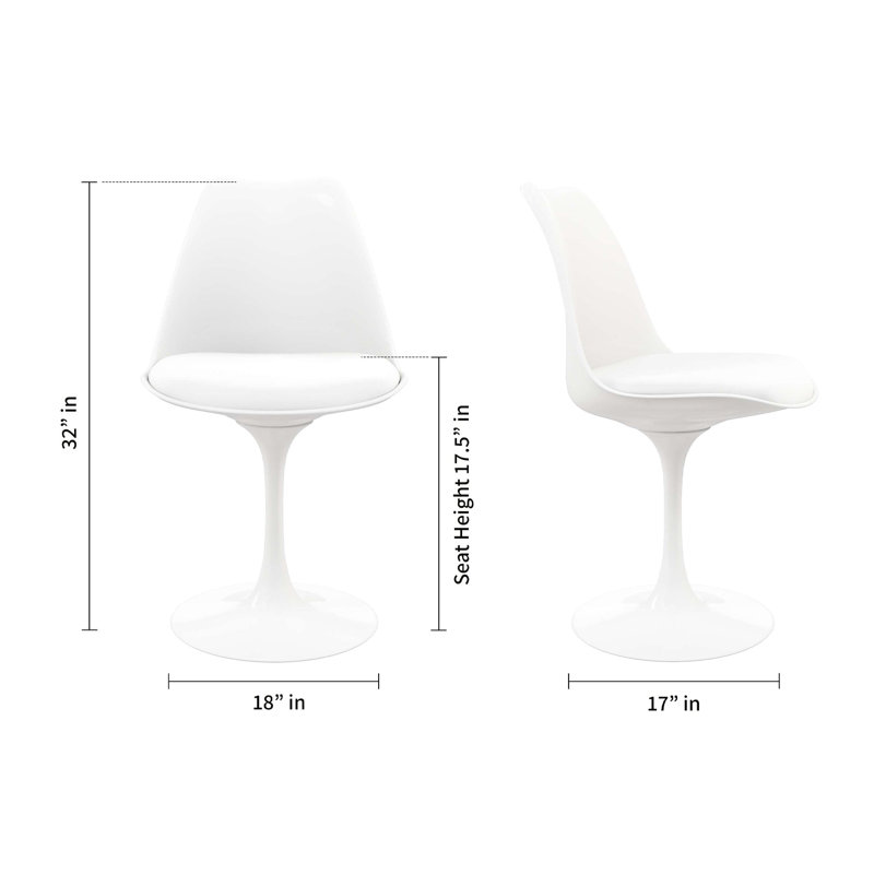  Ensemble de table et chaises de salle à manger 42 po Fusion, rouge |, Blanc