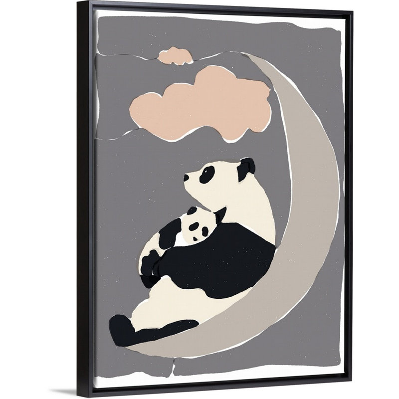 Art sur toile Senita Dreamers I, H 24 po x l 18 po x P 1,75 po, Cadre flottant noir