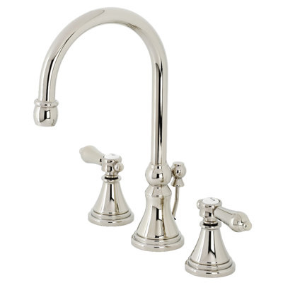Robinet de salle de bain espacé avec ensemble de bonde Heirloom