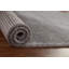 Tapis gris en laine noué à la main de conception unique 3 pi 11 po x 5 pi 11 po New Age