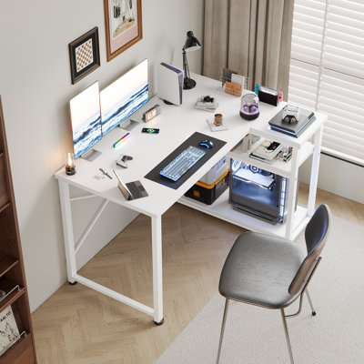 Ambus L Shape Computer Desk