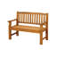 Turnbury Solid Wood Teak Outdoor Bench