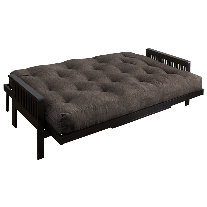 Matelas de futon déshabillé en latex, 10 po, Grand lit