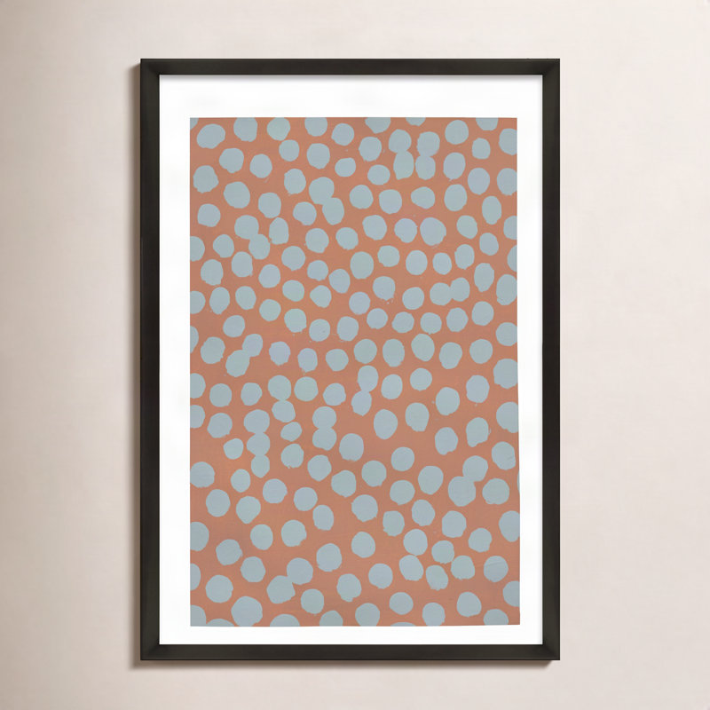 Terra Cotta Painting by Michela Sorrentino, 30" H x 21" W x 1.25" D, Black
