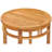 Bauman Solid Teak Wood Bar Table, 38 inch-2056509517
