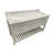 Julja 20 " W Free Standing Wall Mounted Single Double Single Vanity Bathroom Vanity With Carrara Marble Top