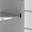 30" Modern Bathroom Vanity With Ceramic Sink, Bathroom Vanity Cabinet With Tempered Blurred Glass And Matte Black Handles, Equipped With Large Storage Space And Rubber Wood Frame, White-116234323