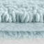 Tapis pour salle de bain réversible 100% coton bleu 24 x 44 po 3000 g / m² - lourd, doux au toucher, lavable à la machine-1300102687