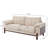 83.5 in. 3 Seater Modern Boucle Upholstered Sofa,Beige