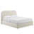 Barella Curved Upholstered Platform Bed-101181372-101181376