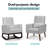 Moynihan Solid Wood Rocking Chair-1009937972