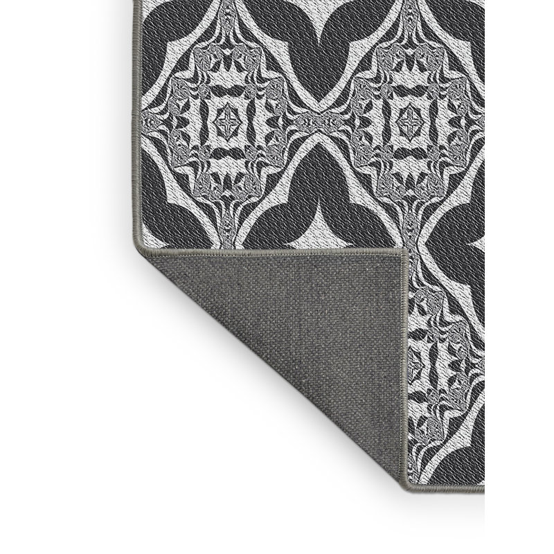 Tapis gris / brun Develin, Rectangle 5 pi x 7 pi